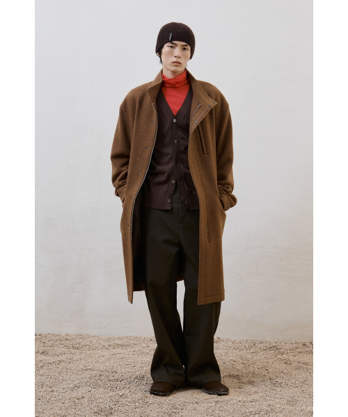 Military Coat - Camel