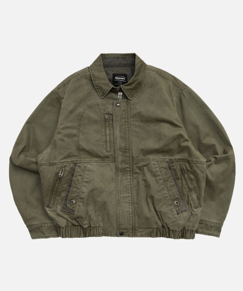 Vintage Washed Jacket_2color