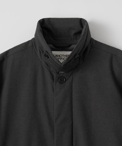 Ample Down Long Coat (Charcoal)