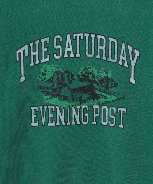 Farm Graphic Sweat Shirt_Green