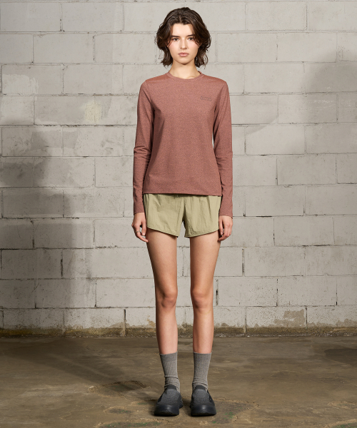 Беговые шорты с боковой лентой - Olive