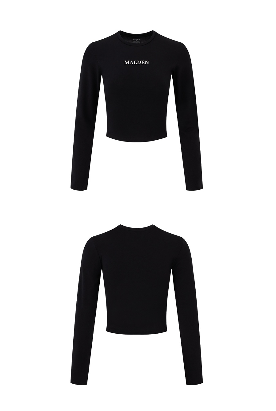COTTON-LIKE CROP LONG SLEEVE - 2 COLORS 
