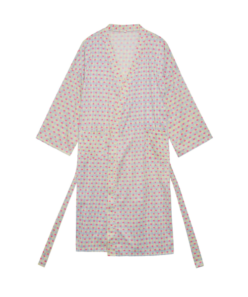Romi Heart Check Robe