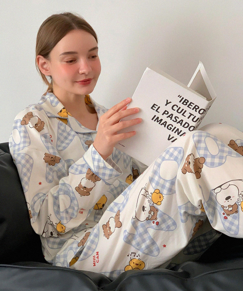 Animals Pajamas Set