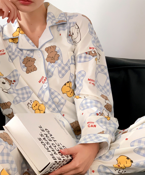Animals Pajamas Set