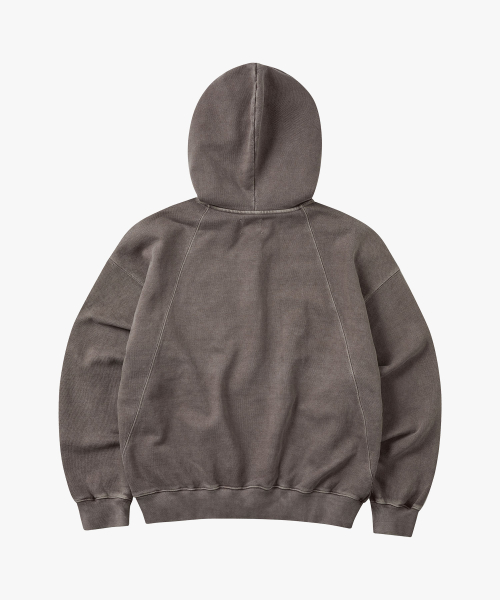 Худи на пуговицах Pigment Heavyweight Brown : RADIANT156