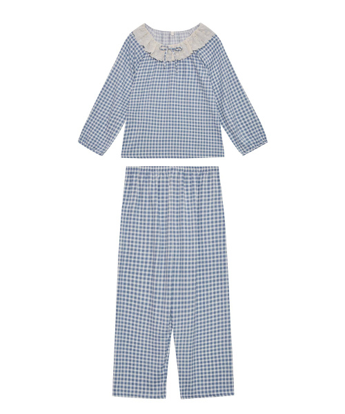 Bonnie Check Pajamas Set (4colors)