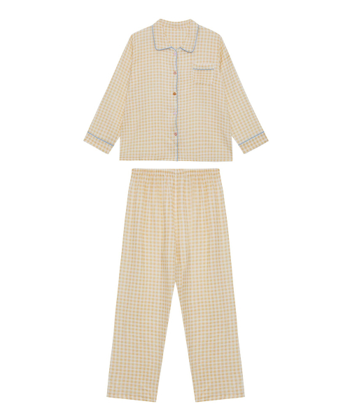 Pastel Check Pajamas Set (4colors)