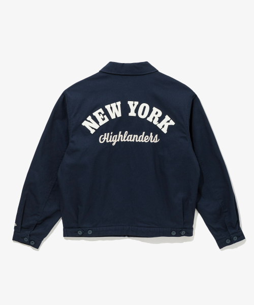 Хлопковая куртка MLB Cooperstown NY Yankees Highlanders Navy