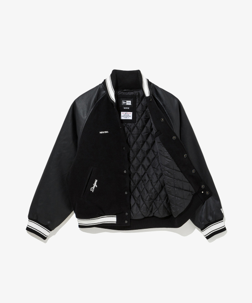 AP MLB RAGLAN VARSITY JK53 NEYYAN BLK