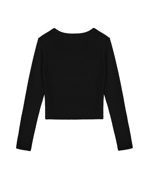ESSENTIAL U-NECK T-SHIRT-3COLOR