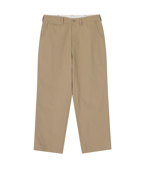 HBT STRAIGHT PANTS BEIGE