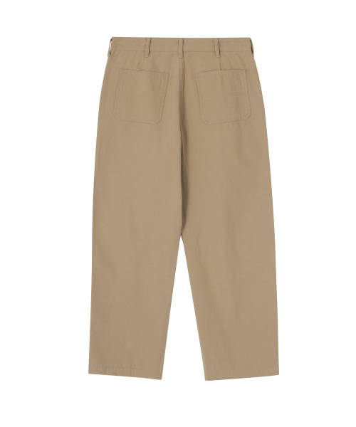 HBT STRAIGHT PANTS BEIGE
