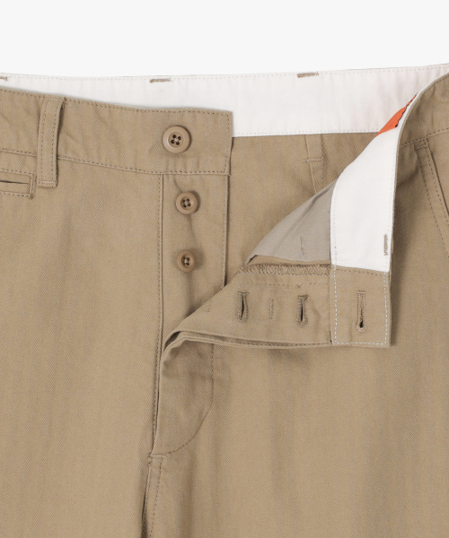 HBT STRAIGHT PANTS BEIGE