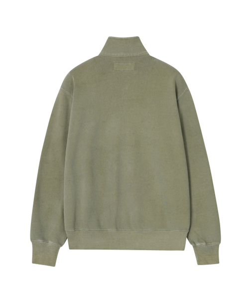 SNAP SWEAT CARDIGAN OLIVE KHAKI