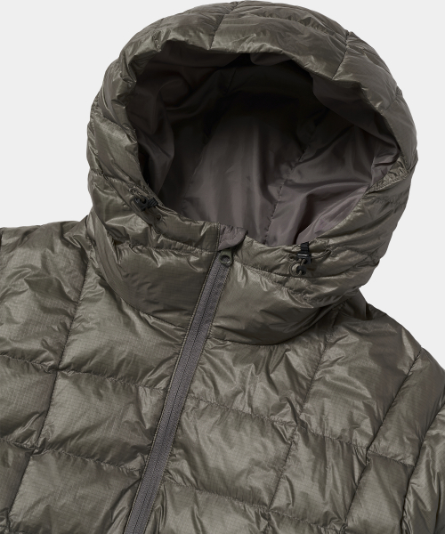 Легкий пуховик-лайнер Peace Shell Dark Khaki