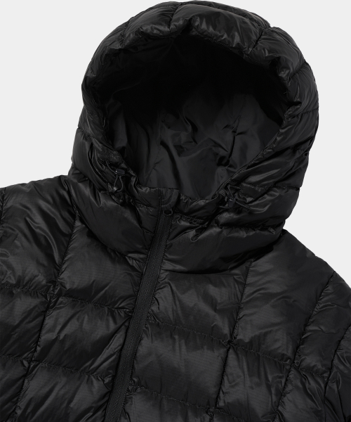 Легкий пуховик-подстежка Peace Shell Black