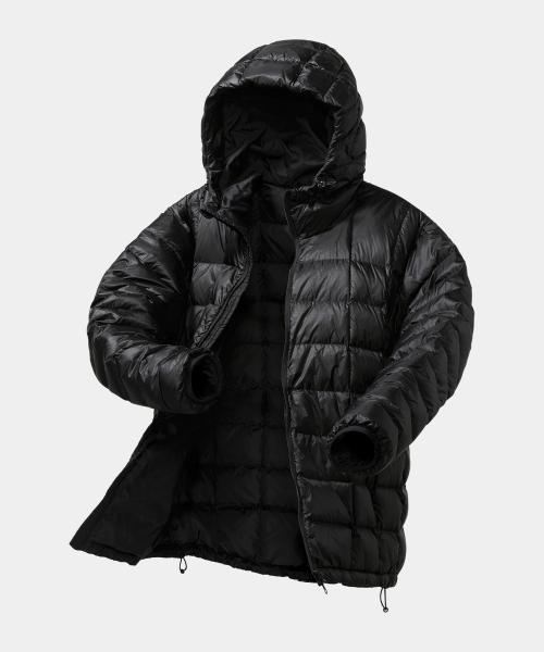 Легкий пуховик-подстежка Peace Shell Black