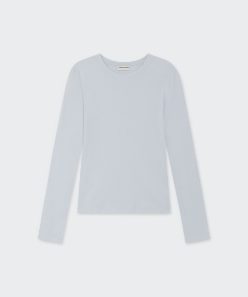 Женский тонкий лонгслив облегающего кроя [Blue Gray]