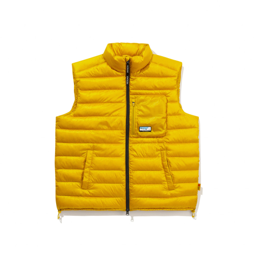 Легкий жилет на гусином пуху Colorama YELLOW
