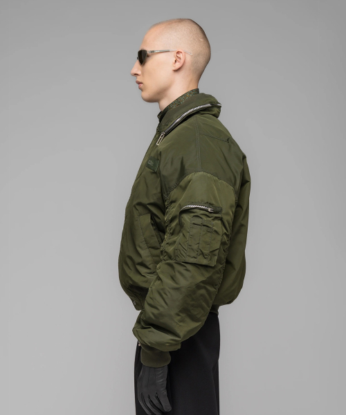 (U) Бомбер HUNTING BOMBER OLIVE GREEN