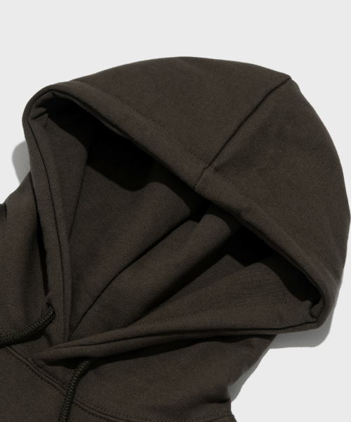 Оверсайз худи Essential Logo (Khaki/Green)