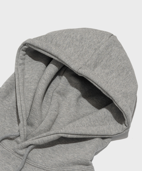 Худи оверсайз с логотипом Essential (Grey/Orange)