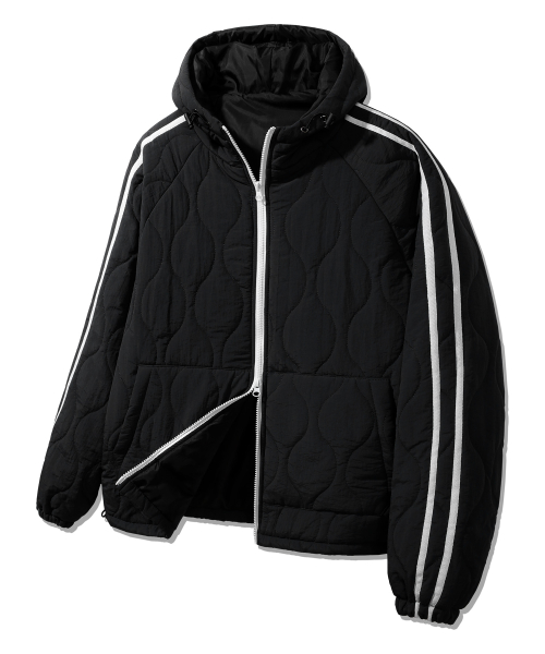 Стеганая куртка с капюшоном DLX2957 (3 COLORS)