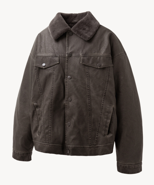 8294 Vintage Coated Mustang (BROWN) thumbnail 2