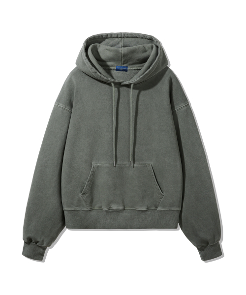 Пигментное кроп-худи DLX2974 (4 COLOR)