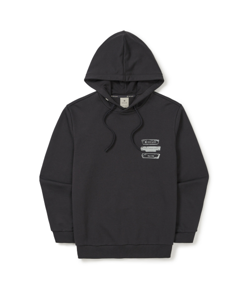 Худи с флокированным логотипом (S25FMFHD62) Dark Charcoal