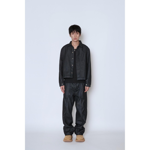 COATED DENIM JACKET