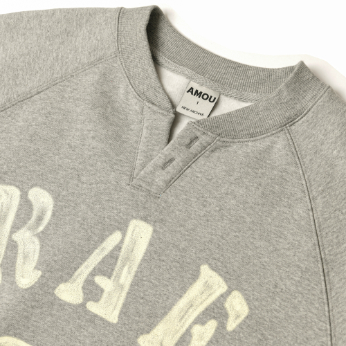R.A.F Henley Neck серый