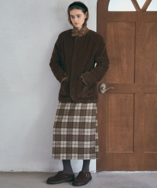 Vintage Corduroy Hunting Jacket_Brown (OC25-OT06)