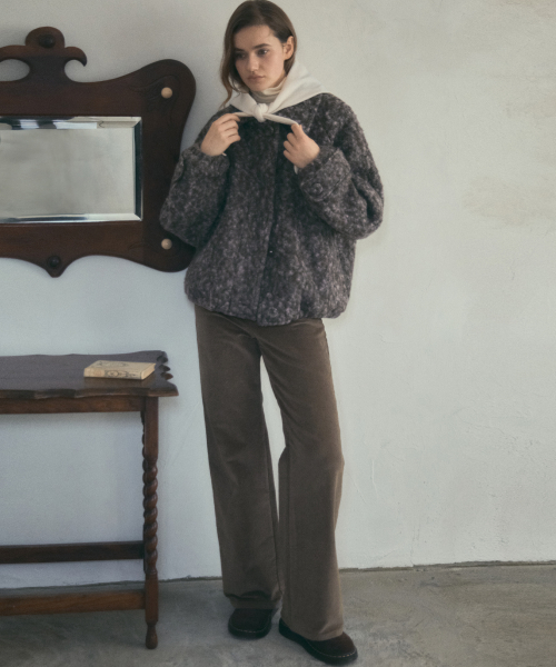 Alpaca Cloud Jumper_Brown(O25-OT09)