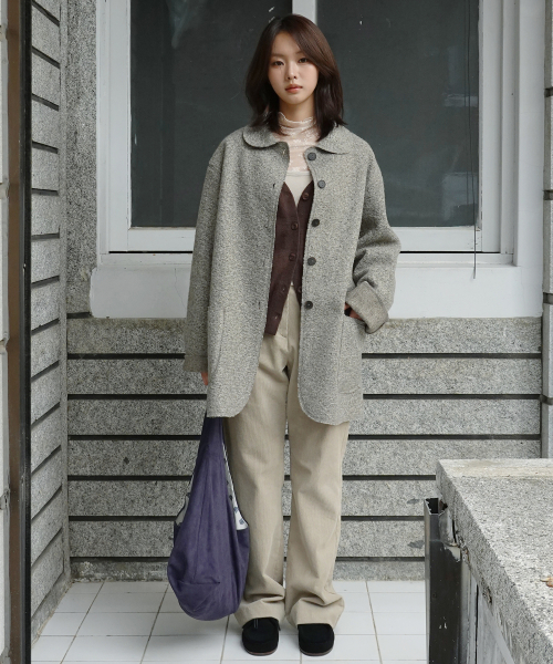 Woolly Cozy Coat (Oatmeal)