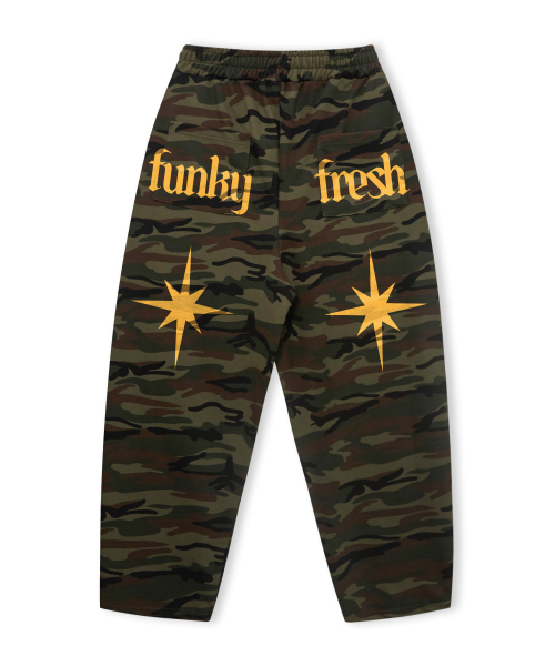 Широкие брюки-баллоны Funky Fresh камо 3color