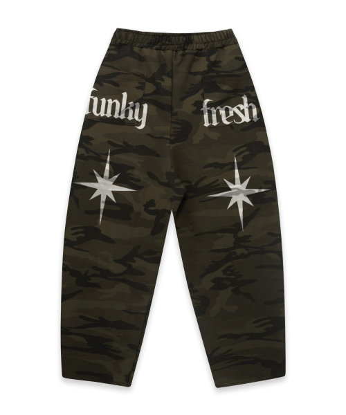 Широкие брюки-баллоны Funky Fresh камо 3color