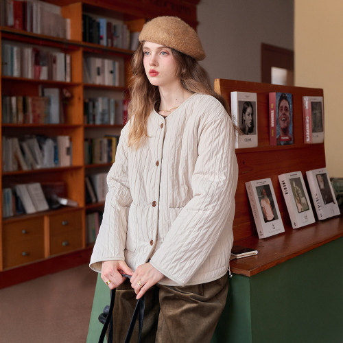 SR_Circle two cotton jacket
