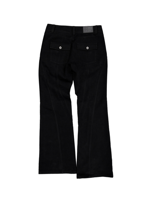 LINE BOOTCUT PANTS / черный