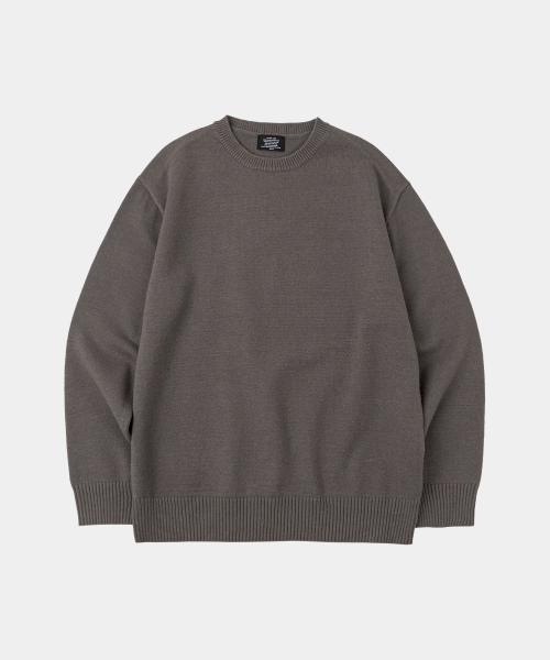 Базовый круглый свитер Grey (7 цветов)