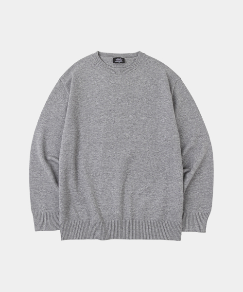 Базовый круглый свитер Grey (7 цветов)