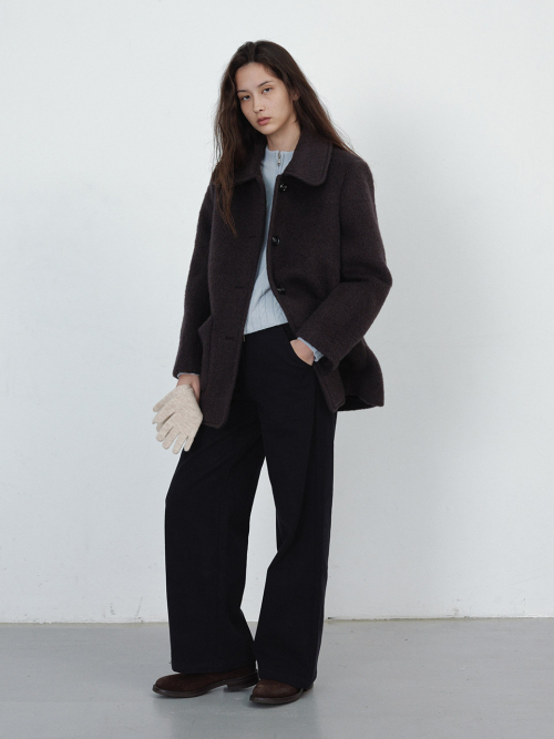 Wool Blend Single Coat