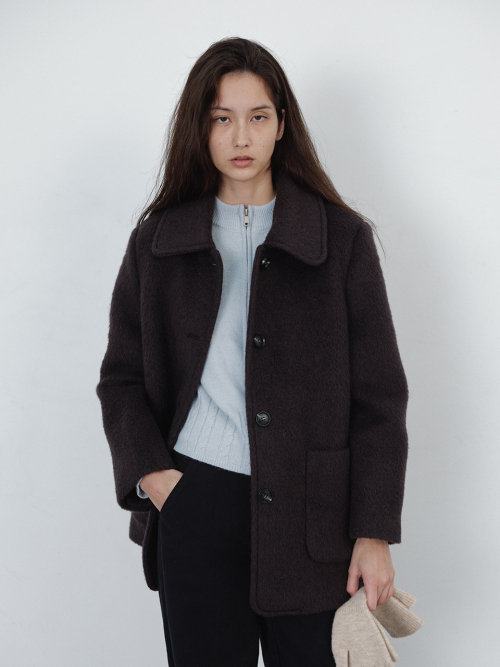Wool Blend Single Coat