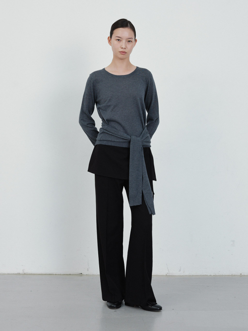 Wrap Skirt & брюки Set