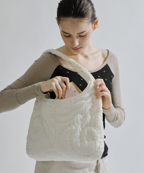 Broderie Padded Day Bag [2 цвет]