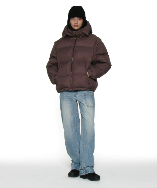 Парка-трансформер с капюшоном 3M Thinsulate (Brown)