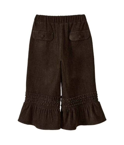 Ruffled Wide Crop брюки