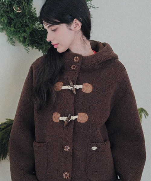 Everyday Hooded Duffle Coat