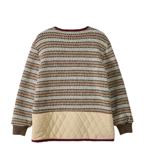 Knit стёганый Fleece Jumper